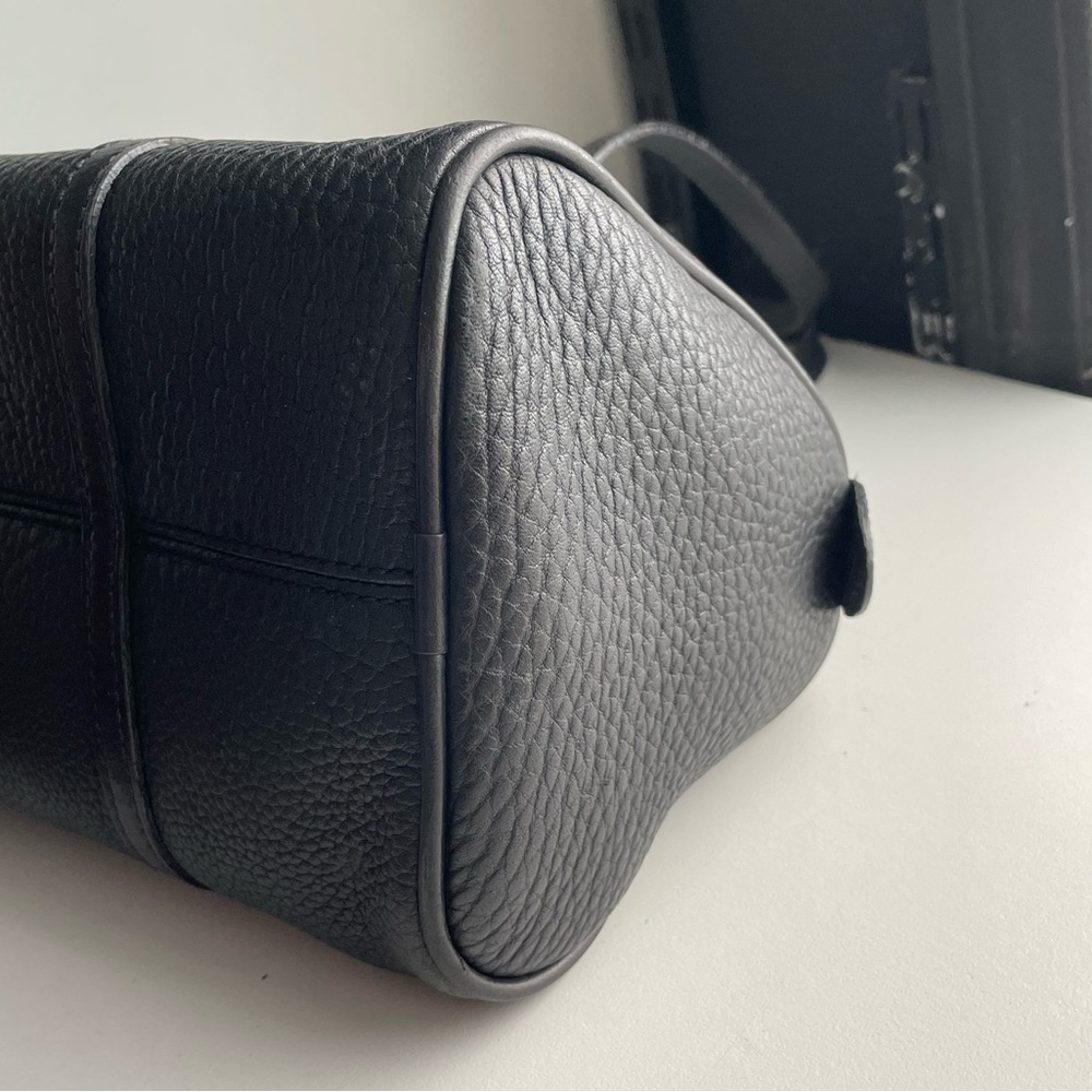 Dooney and Bourke awl pebbled leather barrel bag - Picture 6 of 16
